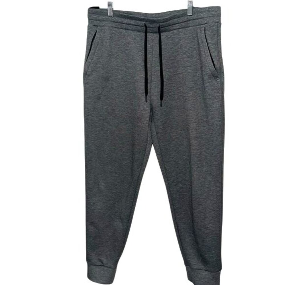 32º Degrees Mens Gray Jogger Sweatpants L Polyester Blend